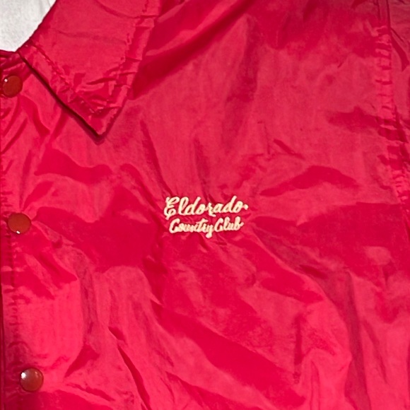 Men’s Red Coach Jacket - Picture 2 of 7